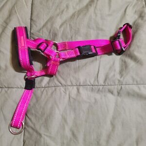 GoodBoy Hot Pink Padded No-Pull Dog Halter Muzzle Size 2 Adjustable Large Dog